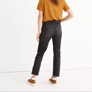 Madewell Vintage Perfect Fit Crop Jeans Black